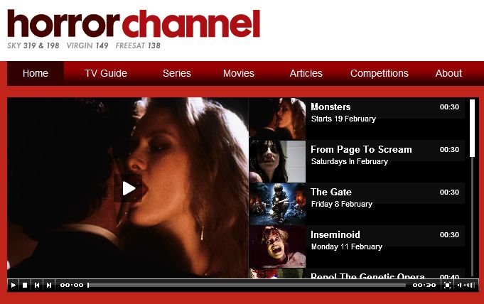 Horror už téměř deset let vysílá ve Velké Británii. Loni expandoval také do Itálie. V obou zemích je součástí placené satelitní televize Sky. V první zemi však jeho vysílání není kódováno.