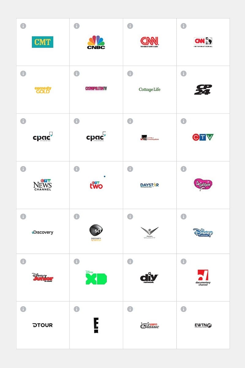 Kompletní základní programová nabídka