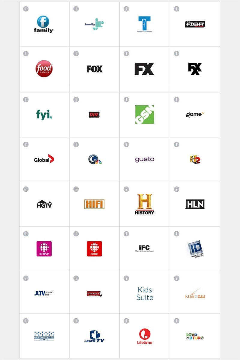 Kompletní základní programová nabídka