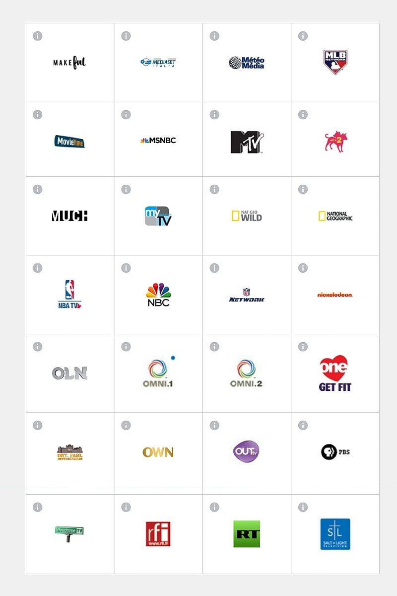 Kompletní základní programová nabídka