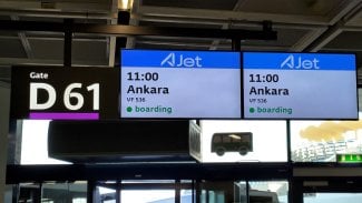 Ilustrační fotografie. Letiště ve Vídni, let do turecké Ankary. (16. 06. 2026)