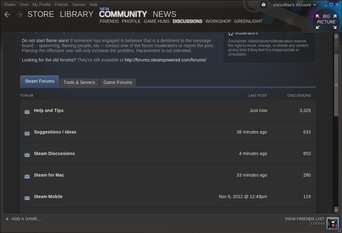 Na fóru zatím oficiální linuxové vlákno chybí. Objeví se asi po vydání.