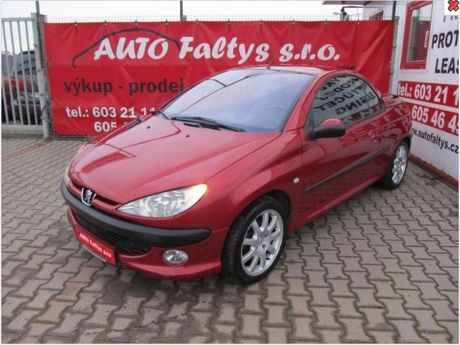 Peugeot 206, server Annonce.cz, Auto Faltys, kilometry v pořádku