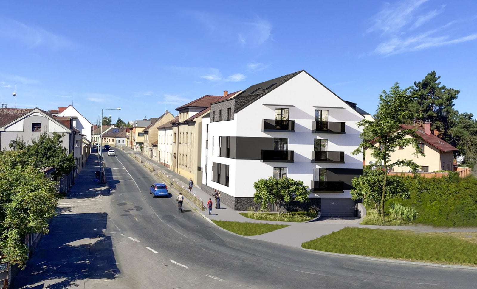 Rezidence u Tvrze v pražských Malešicích