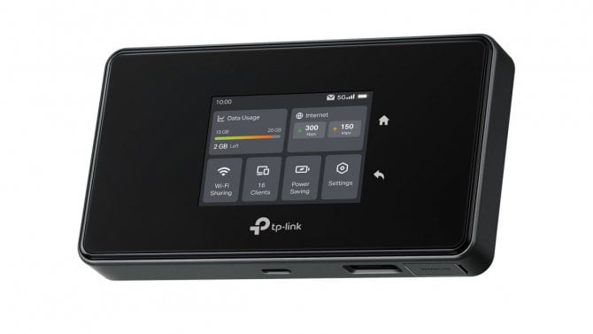 TP-Link uvádí rychlý třípásmový 5G mobilní Wi-Fi 6E router M8550