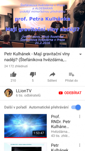 Přehrávač ve světlém režimu