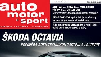 Náhledový obrázek - Právě vychází časopis Auto motor a sport 12/2019!