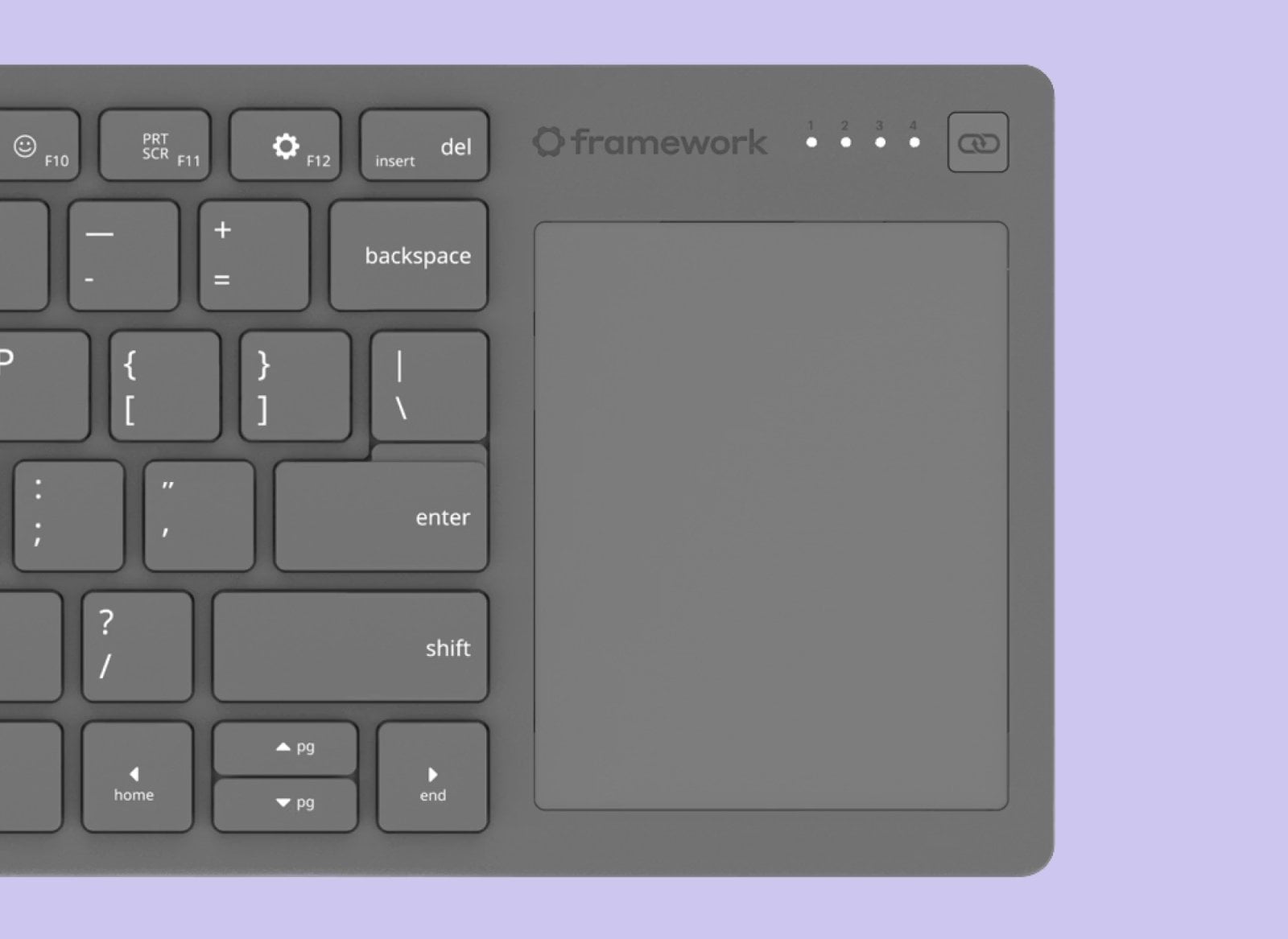 Framework Wireless Touchpad Keyboard