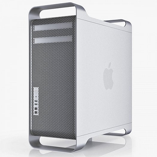 Mac Pro z roku 2012, před příchodem popelnicové kultury