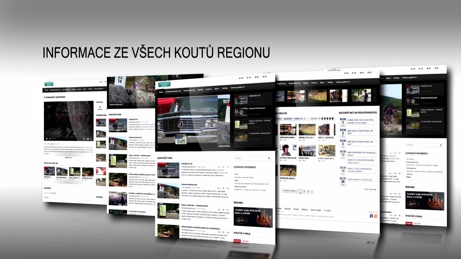 Náhledy zpravodajského portálu V1online.cz