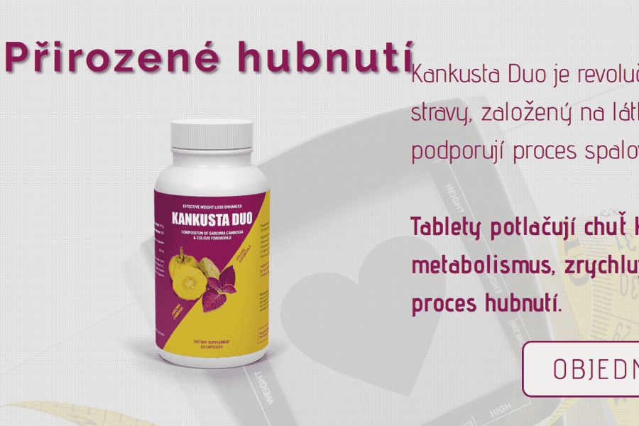 http://cz.kankusta.com/ nabízí přípravek na hubnutí Kankusta Duo