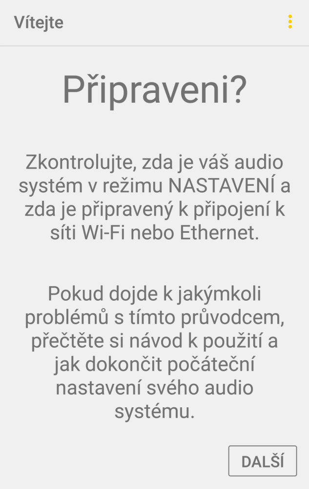 Nastavení audio systému (viz volba na předchozí obrazovce).