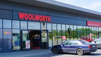 Prodejna německého diskontu Woolworth