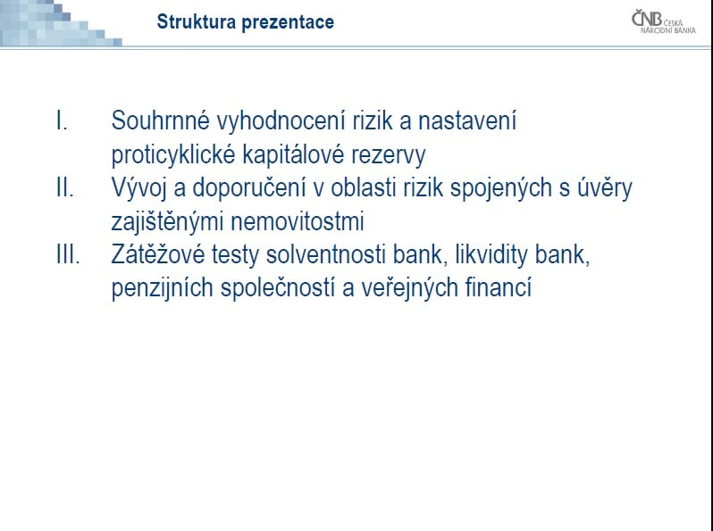 Zpráva o finanční stabilitě 2015/2016