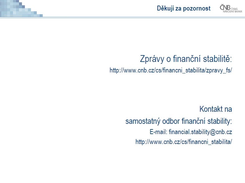 Zpráva o finanční stabilitě 2015/2016