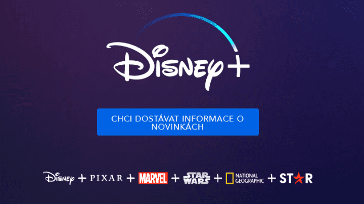 Představujeme Disney plus