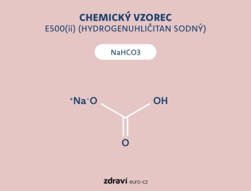 Chemický vzorec hydrogenuhličitanu sodného