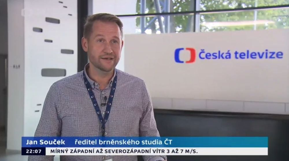 ČT - otevření nového studia v Brně