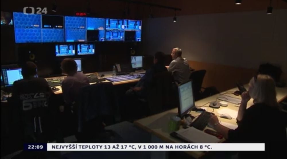 ČT - otevření nového studia v Brně