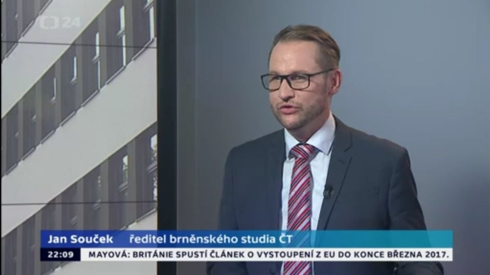 ČT - otevření nového studia v Brně