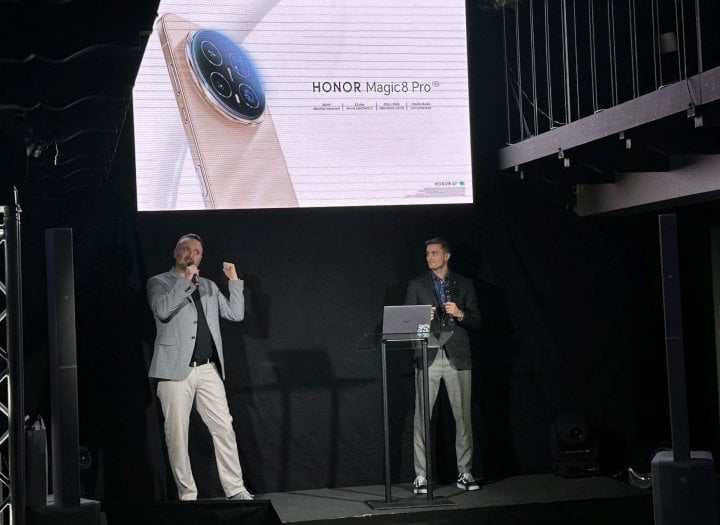 představení smartphonů Honor Magic8 Pro, Honor Magic8 Lite, Praha, Občanská plovárna, 14. 1. 2026