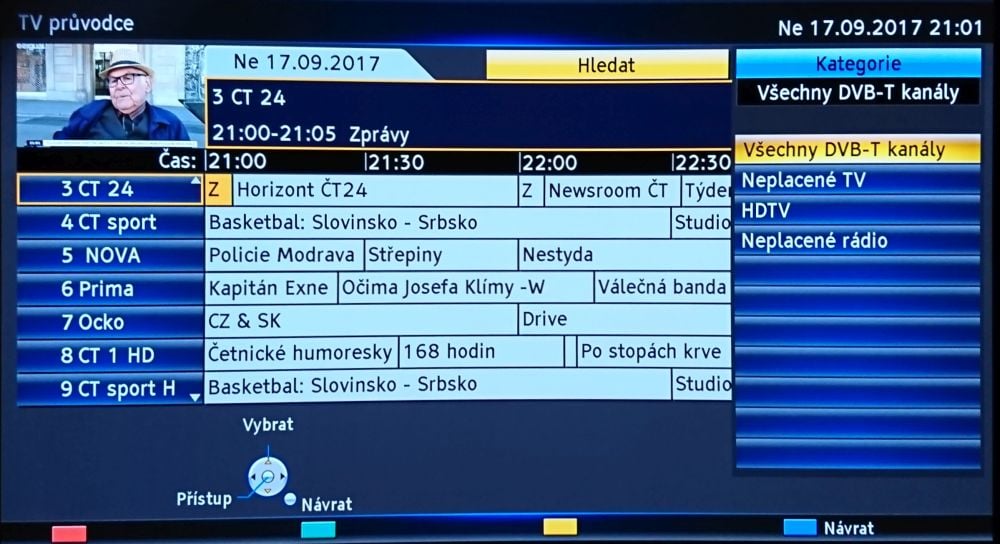 Panasonic TX-65EZ950 - EPG