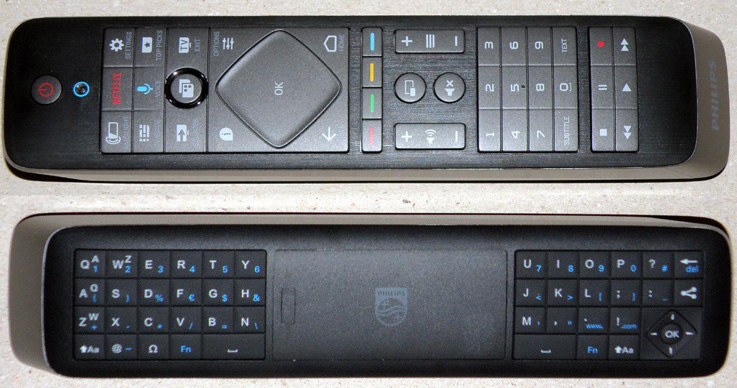 Dálkový ovladač pro televizory s Android TV.