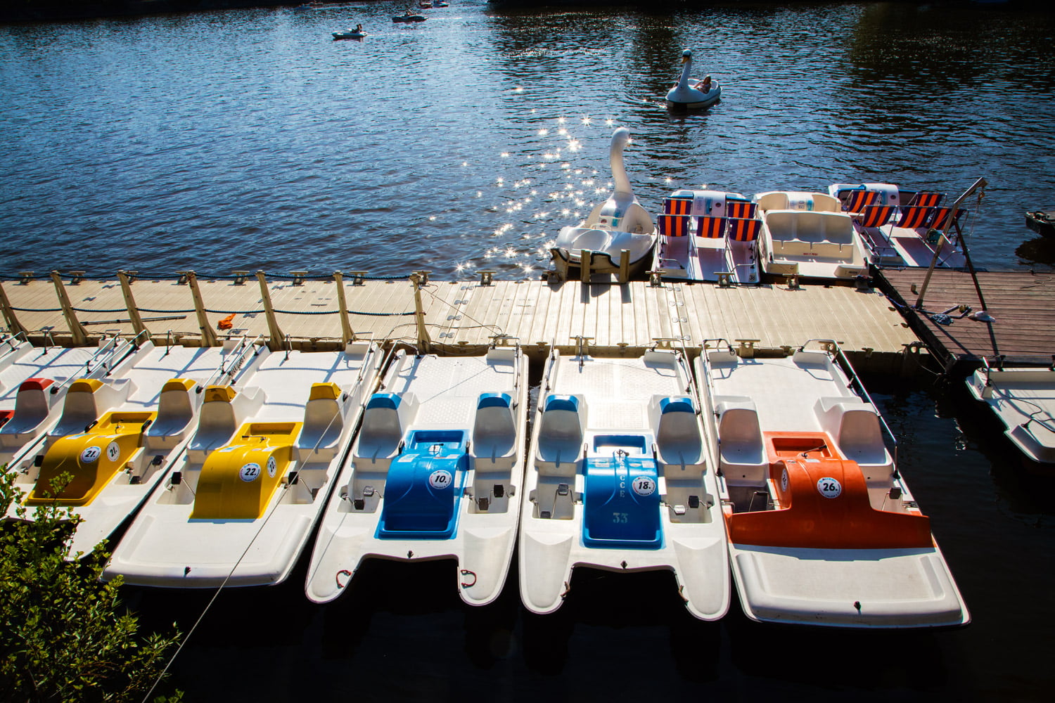 Šlapadla v Praze na Vltavě