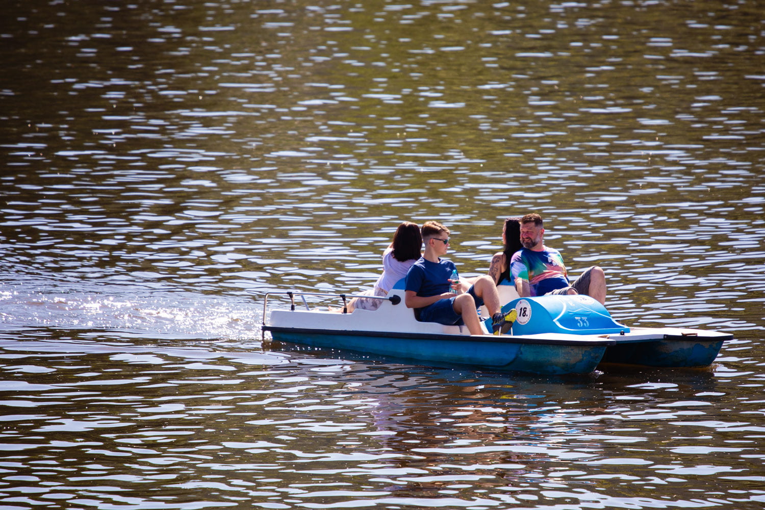 Šlapadla v Praze na Vltavě