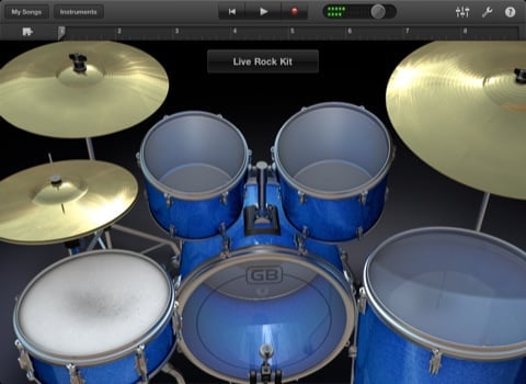 GarageBand iPad