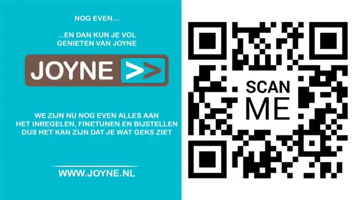 Nizozemsky paket Joyne  testuje na 9E