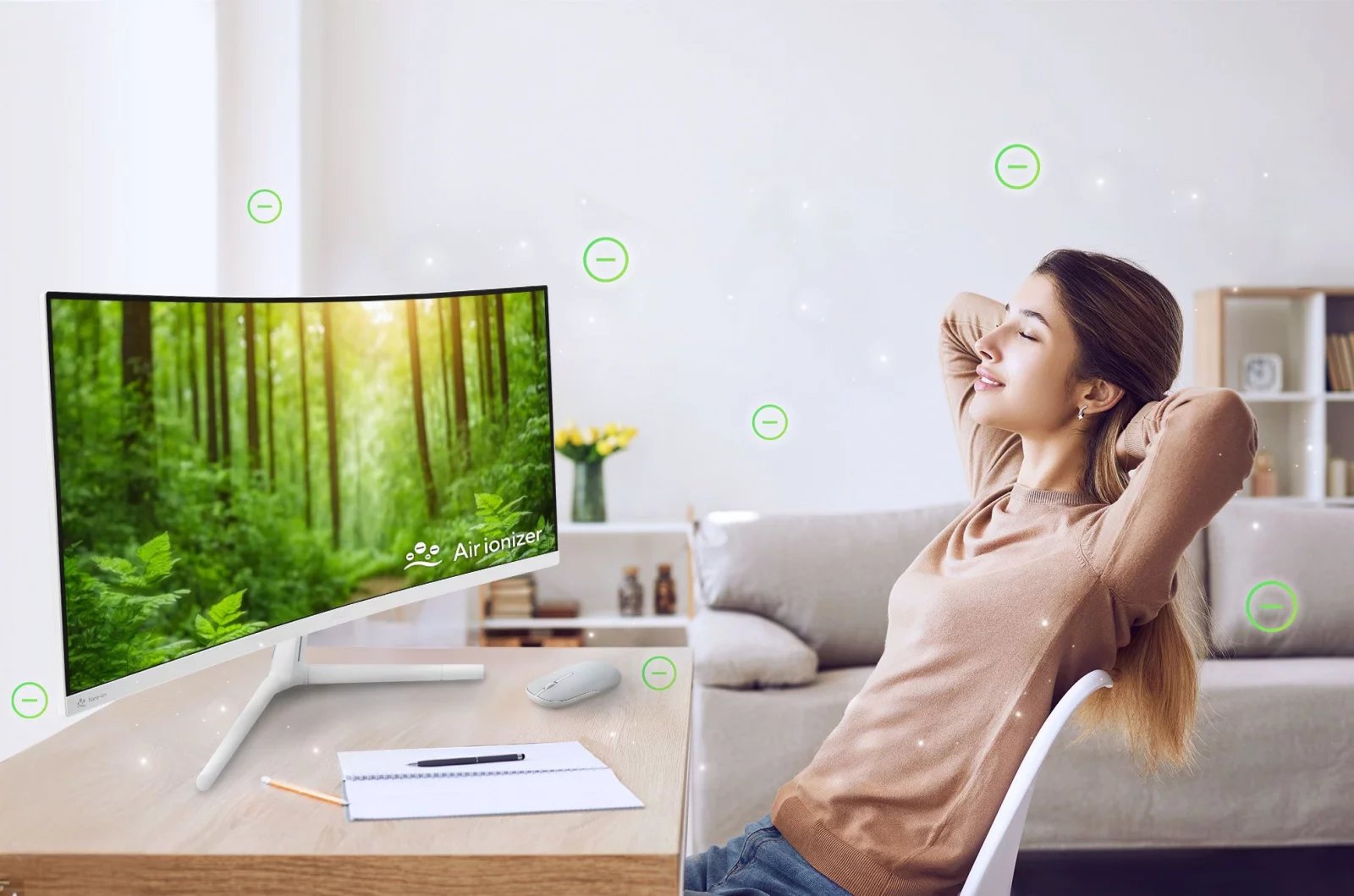 Monitory Asus řady VU s ionizátorem vzduchu