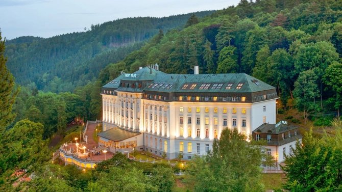 Radium Palace v Jáchymově