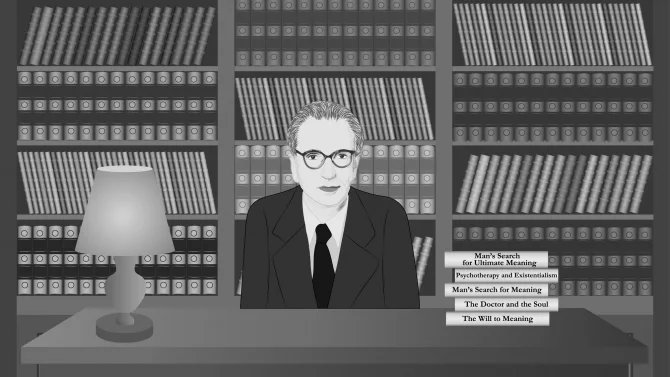 Ještě v roce 1945 sepsal knihu A přesto říci životu ano. O rok později začal vést neurologickou kliniku ve Vídni, kde pracoval až do roku 1971.