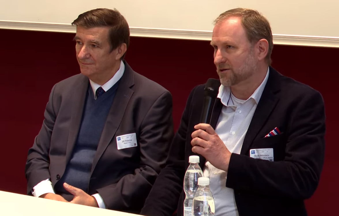 Jiří Peterka a Pavel Bělousov