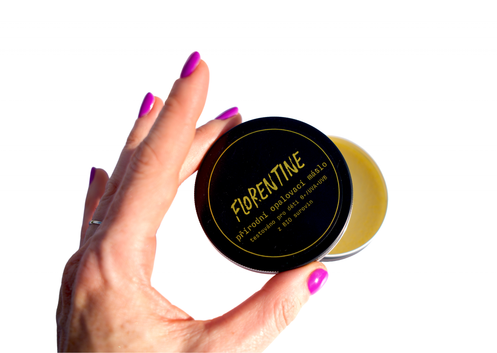 Přírodní opalovací mléko od Florentine