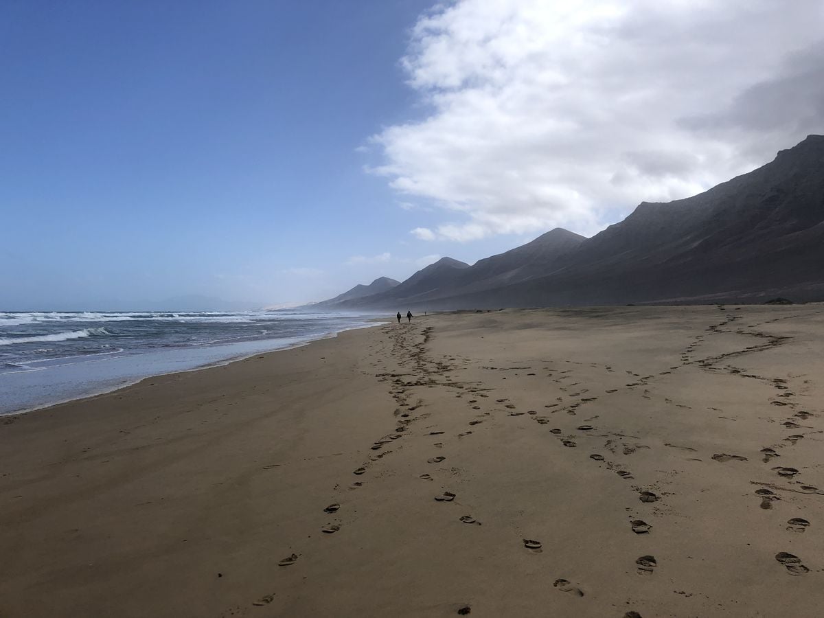 Na Kanárských ostrovech: pouštní ostrov Fuerteventura