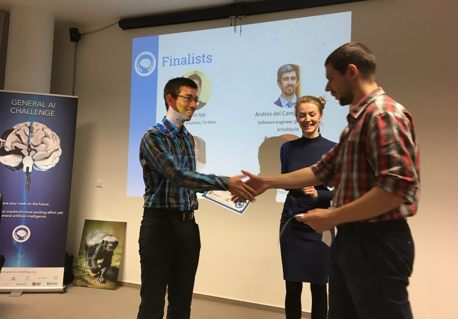 Ocenění prvního kola General AI Challenge