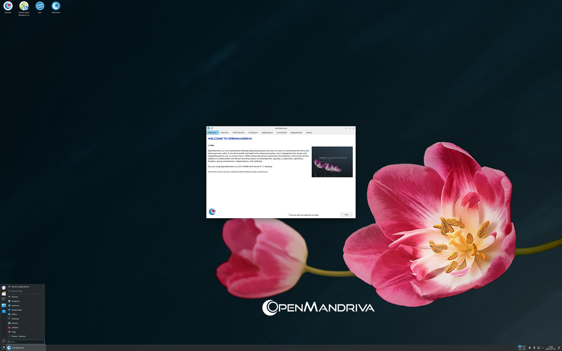 OpenMandriva Lx 23.01