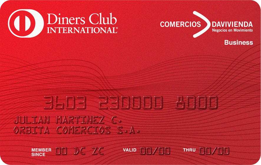 Diners Club Comercios Card (Kolumbie)