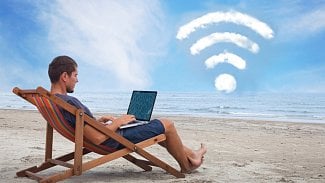 Notebook pláž Wi-Fi