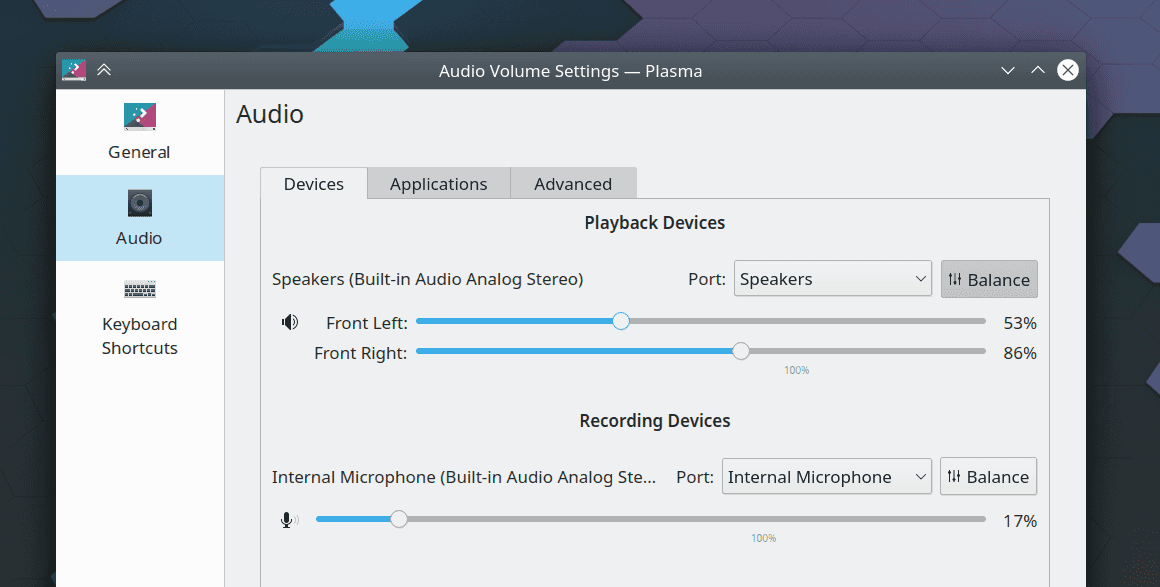 Vývojová verze KDE Plasma 5.20