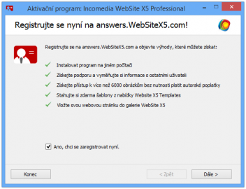 <p>Po registraci na webu výrobce získáte mnoho funkcí navíc, včetně možnosti instalace na další počítač</p>