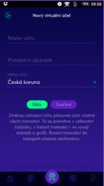 Virtuální účet Richee.