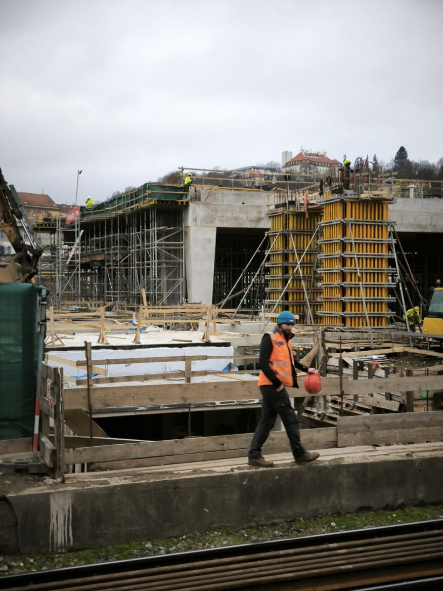 Současná podoba Smíchovského nádraží