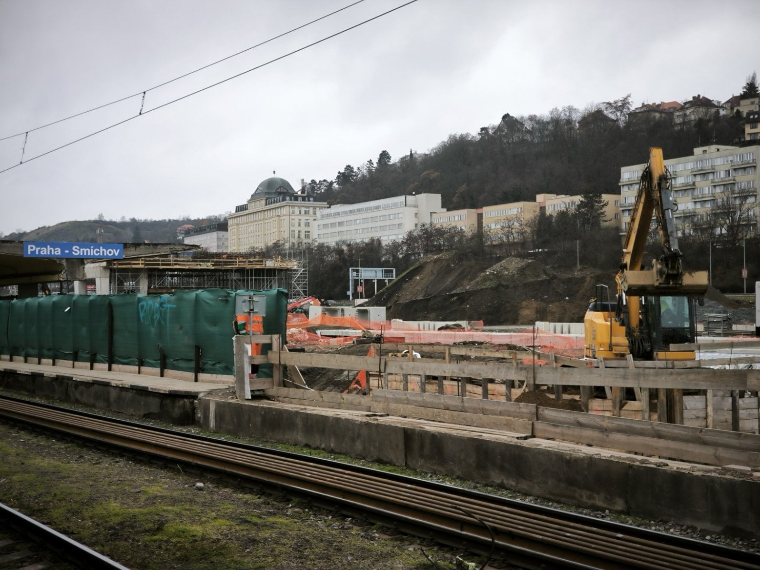 Současná podoba Smíchovského nádraží