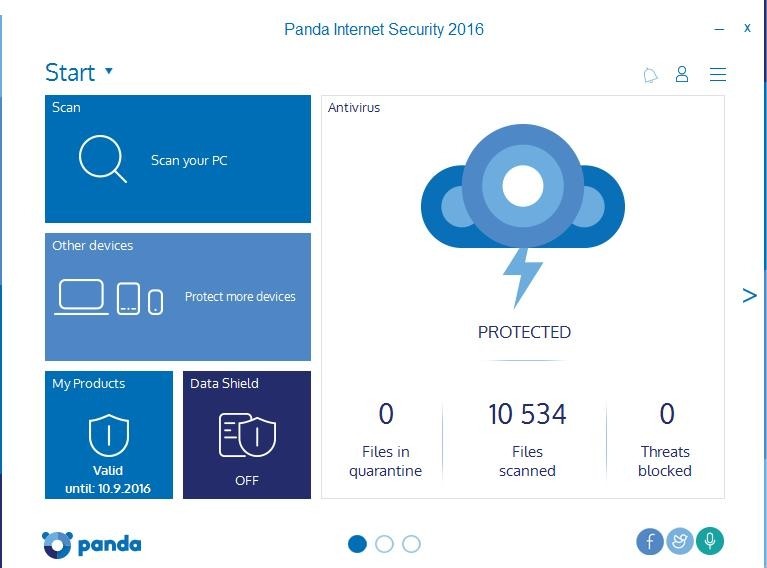 Panda Internet Security 2016