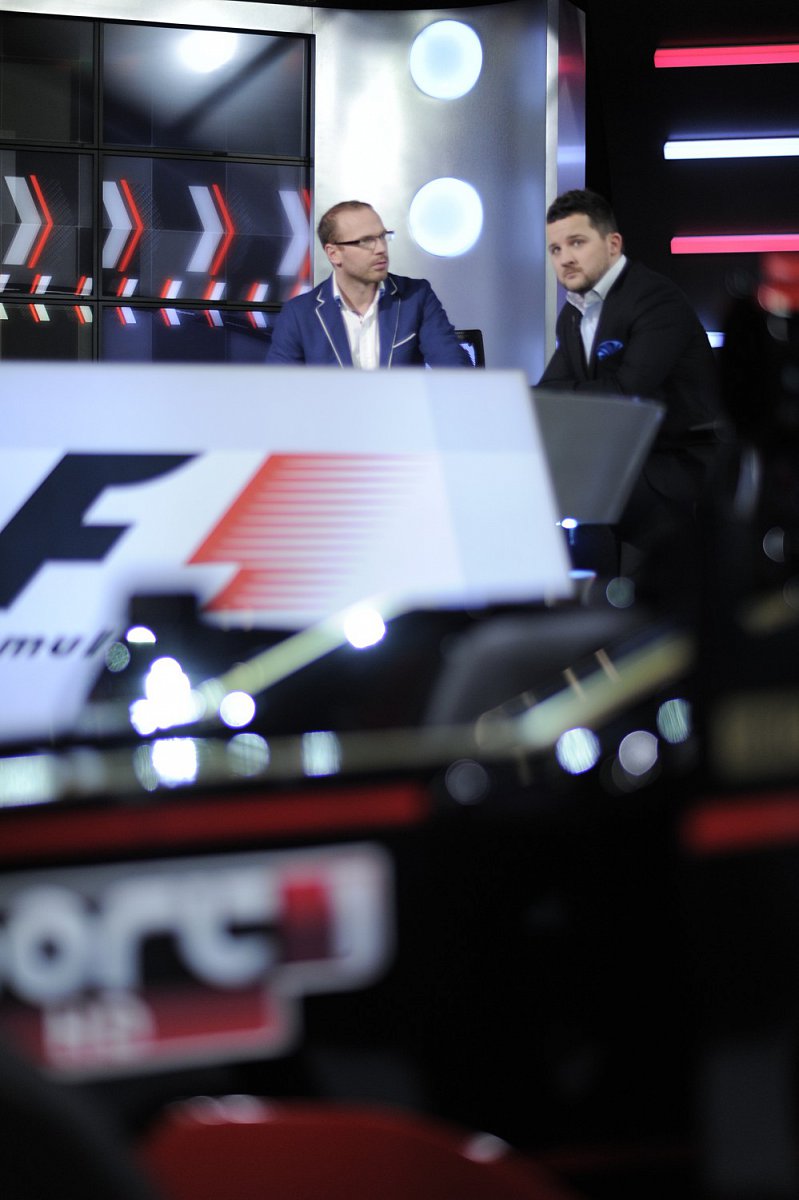 Sport1 HD a Sport2 HD odhaluje nové studio Formule 1