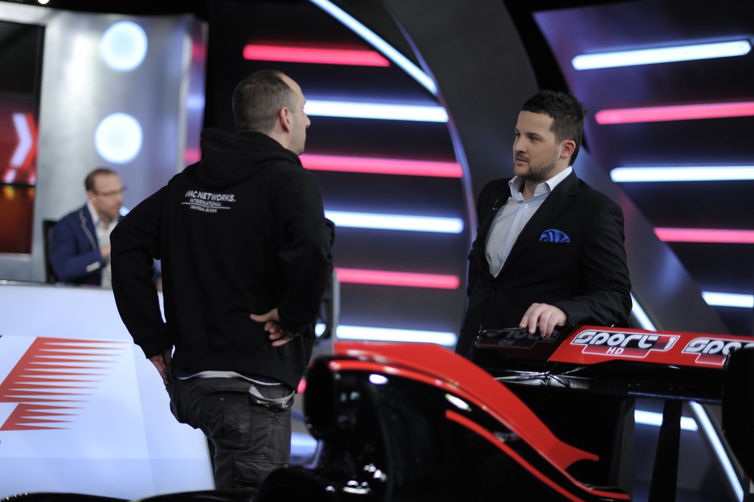 Sport1 HD a Sport2 HD odhaluje nové studio Formule 1