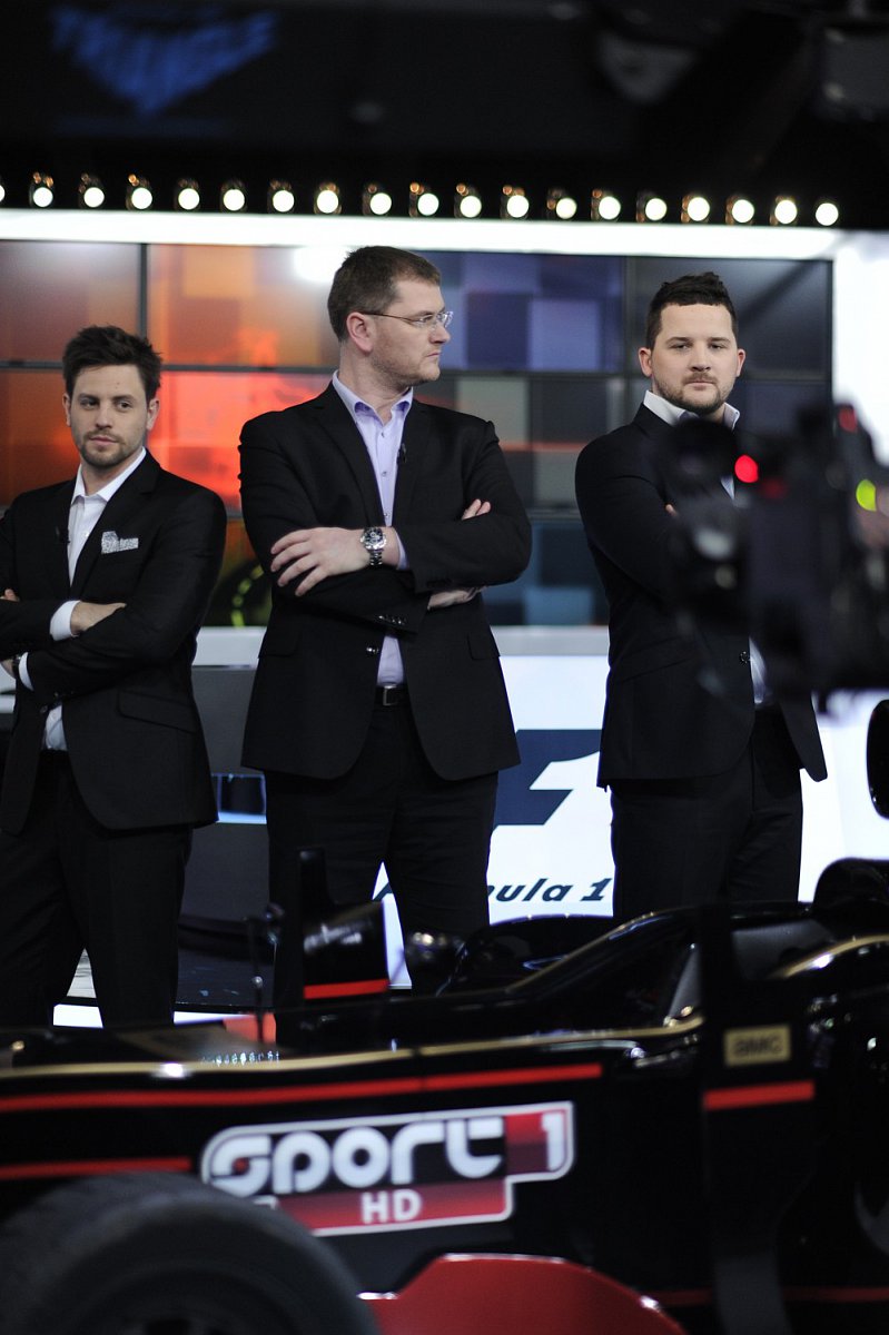 Sport1 HD a Sport2 HD odhaluje nové studio Formule 1